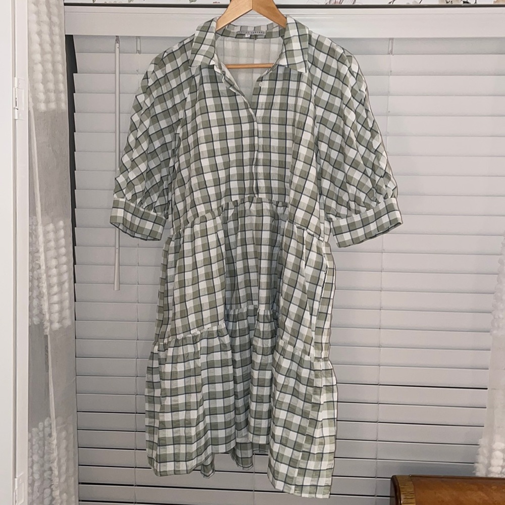 Plaid summer dress